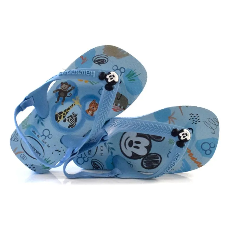 Chinelo Havaianas Baby Disney Classic Azul 4137007 23/24