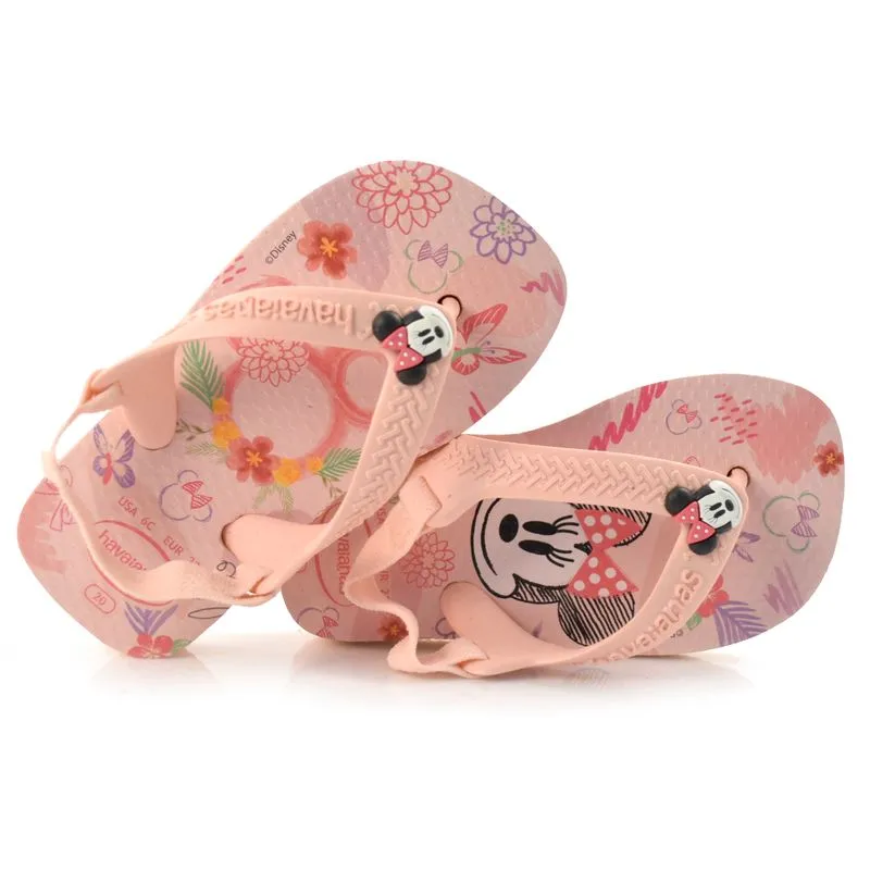 Chinelo Havaianas Baby Disney Classic Rosa 4137007 23/24