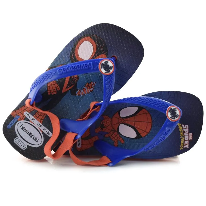 Chinelo Baby Havaianas Marvel Azul 4147132 22