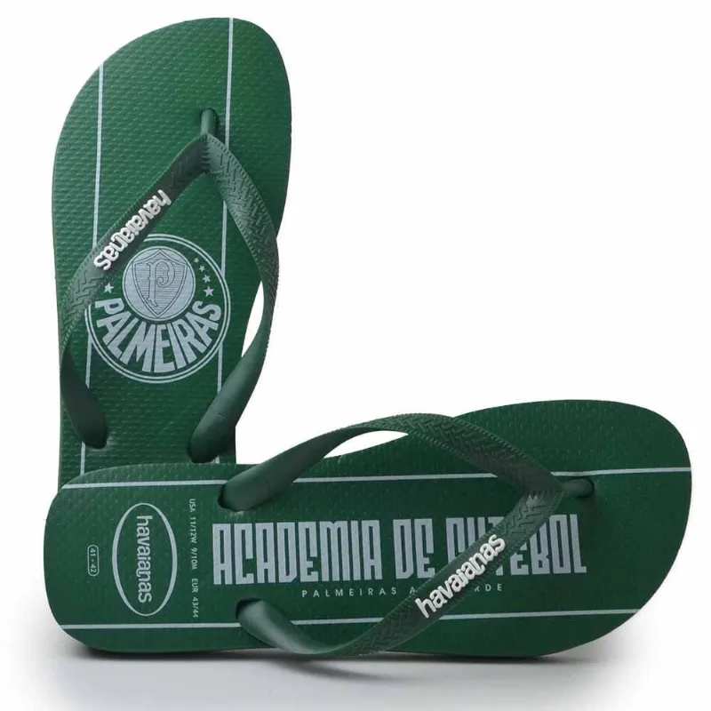 Chinelo Havaianas Masculino TOP TIMES 24/25 7802 VERDE/VERDE 35/36