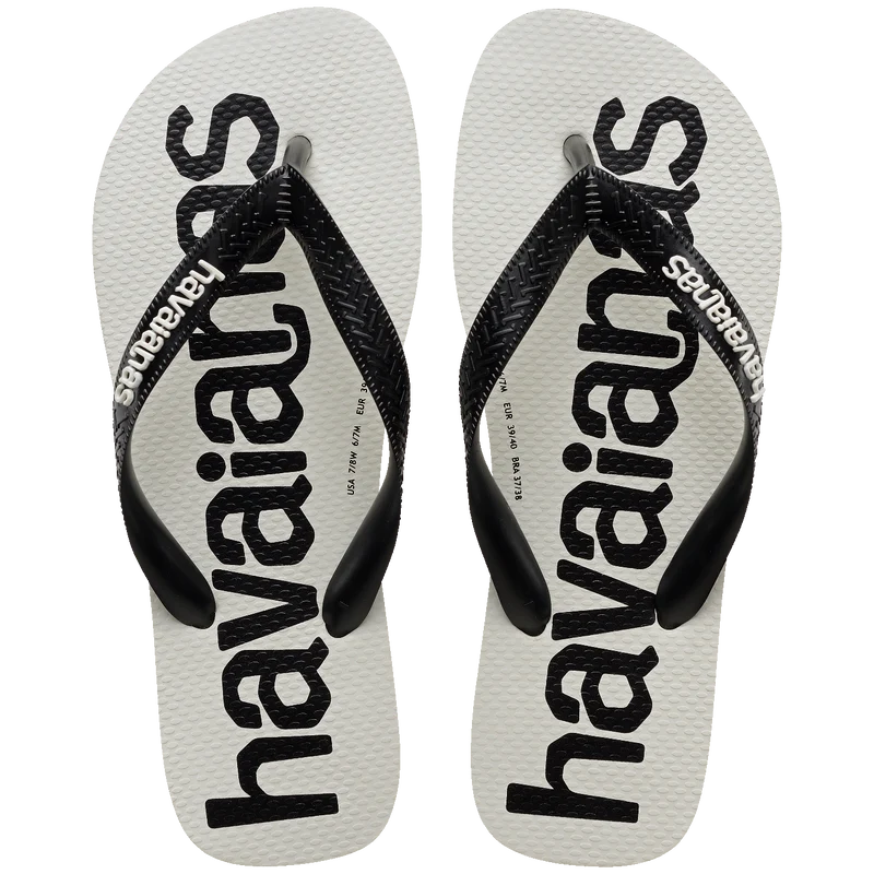 Chinelo Havaianas Top Logomania 2 Branco / 35/36