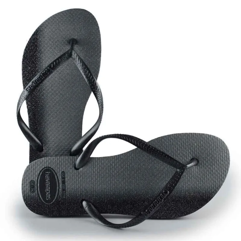Chinelo Havaianas Feminino SLIM GLOSS 24/25 1069 PRETO 39/40