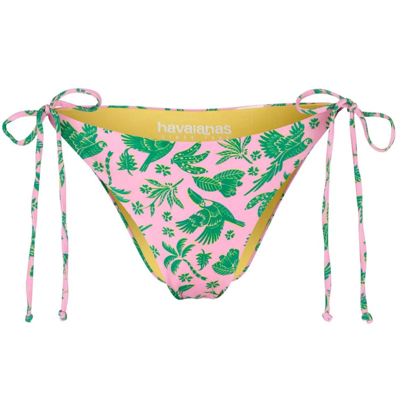 Calcinha Biquíni Havaianas Lacinho Tucano Rosa / M