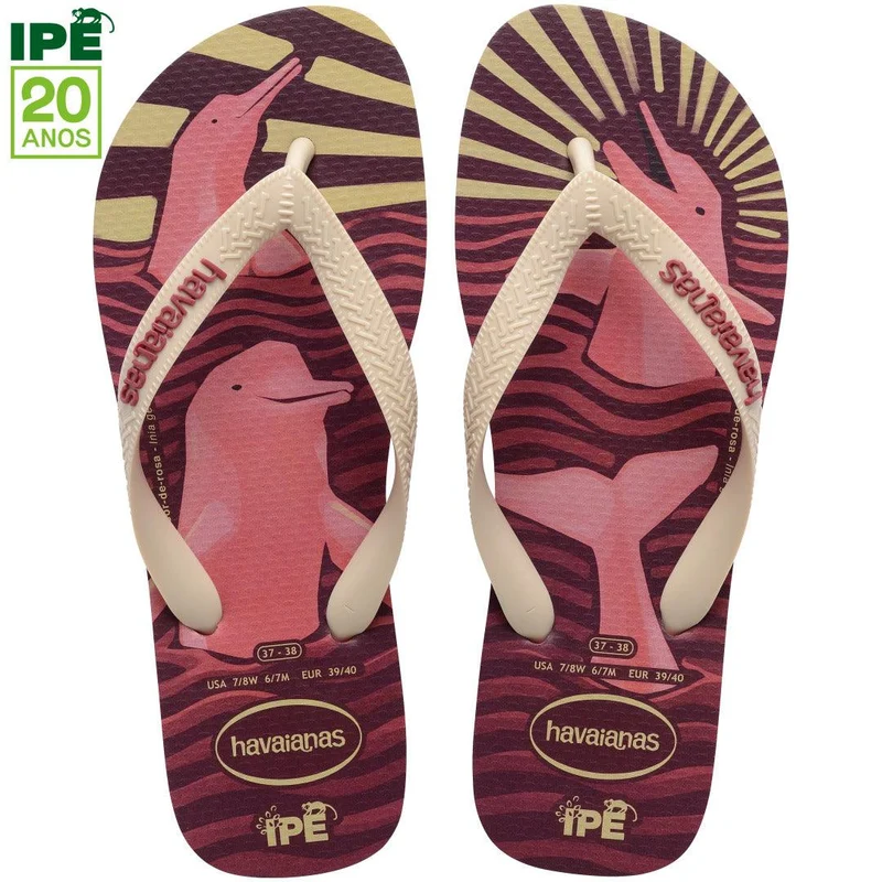 Chinelo Havaianas Ipê Amaranto / 43/44