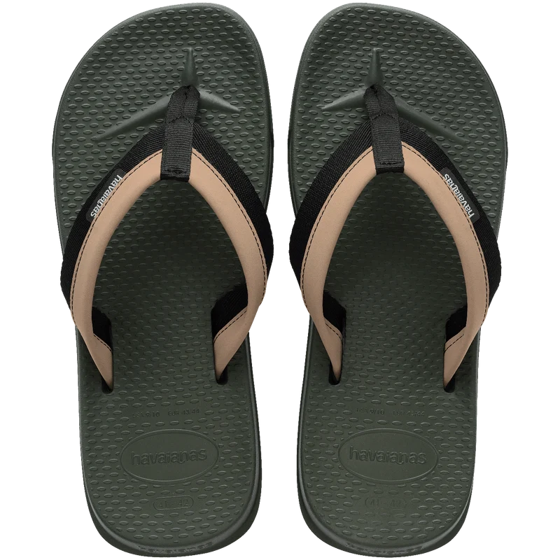Chinelo Havaianas Track Plus Green / 39/40