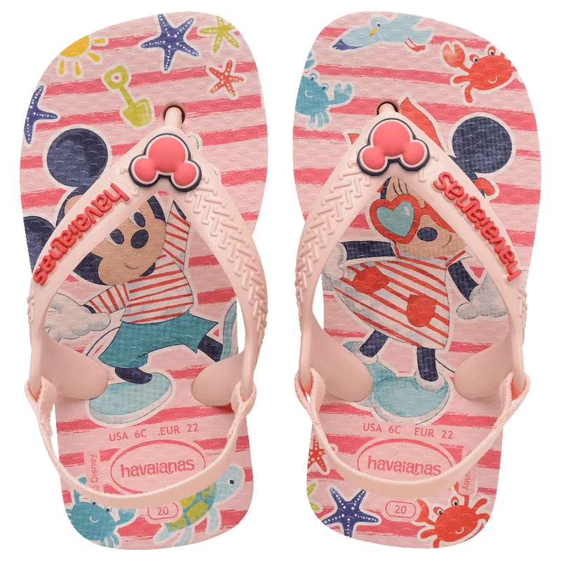 Chinelo Havaianas Baby Disney Classics Vermelho / 23/24