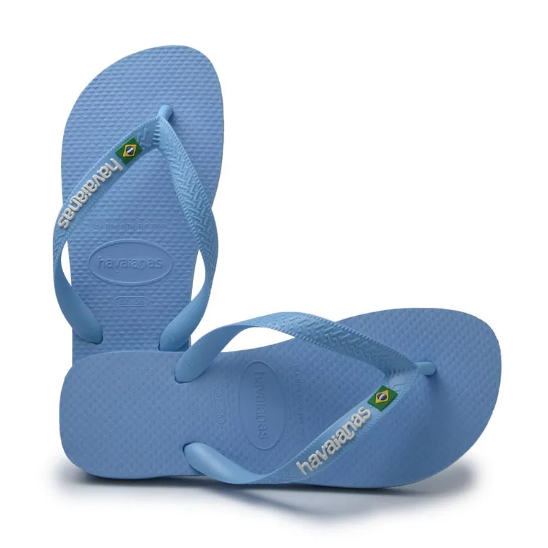 Chinelo Havaianas XS BRASIL LOGO 24/25 7437 AZUL LAVANDA/BC 35/36