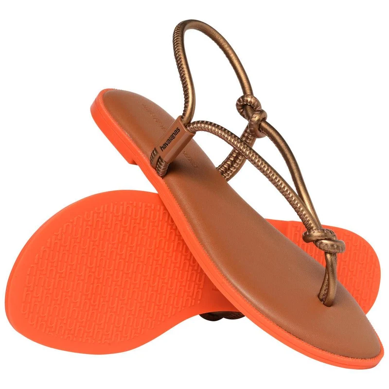 Rasteirinha Havaianas Una Açaí Ferrugem / 35
