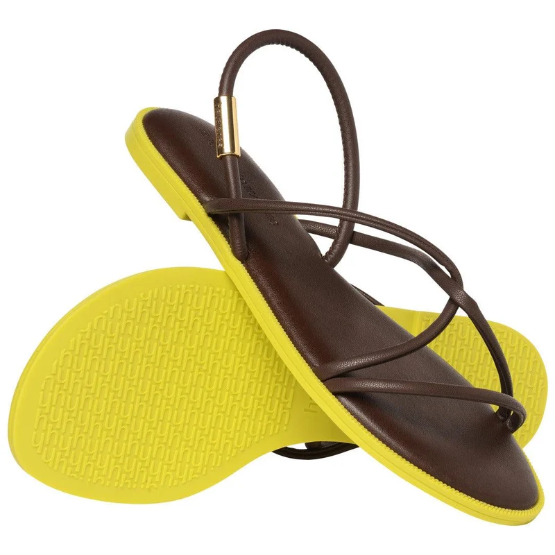 Rasteirinha Havaianas Una Manga Café / 39