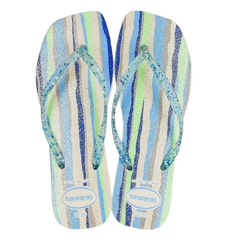 Sandálias Femininas Havaianas 4149548-0121 33/34 / Azul