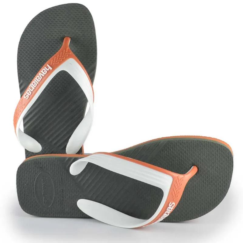 Chinelo Havaianas Masculino DUAL 24/25 7202 VERDE OLIVE/BCO 41/42