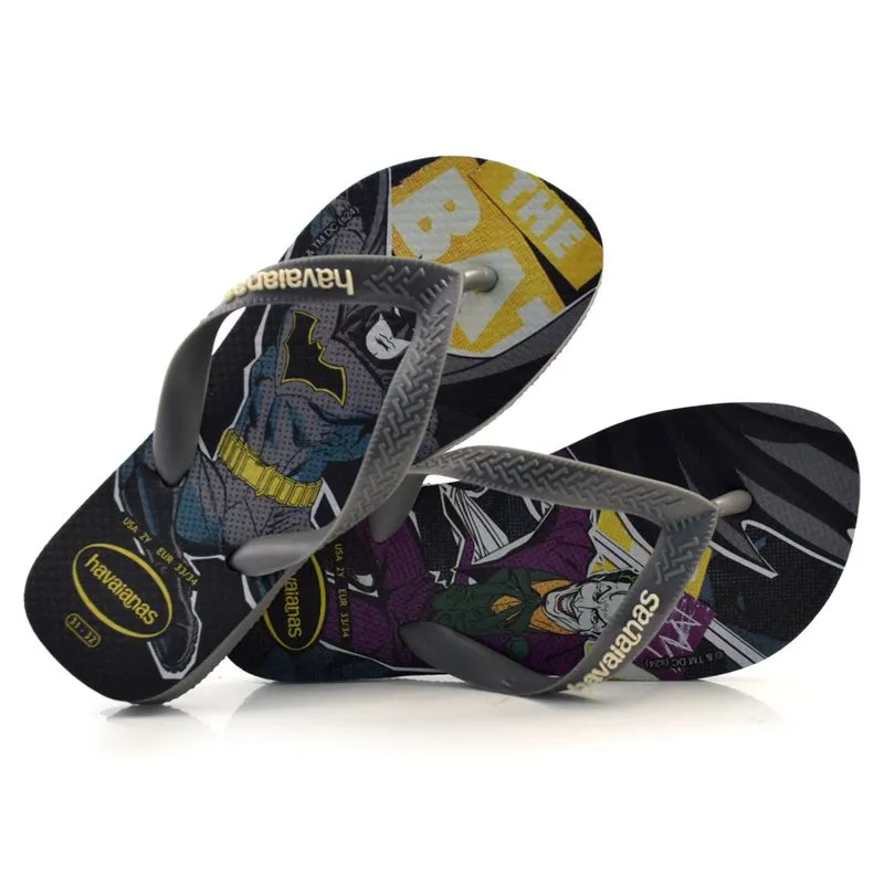 Chinelo Infantil Havaianas Top Herois Cinza 4149874 29/30