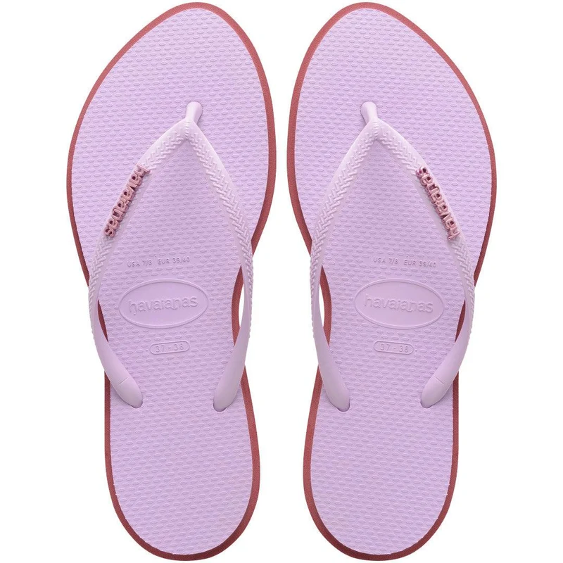 Chinelo Havaianas Slim Point Amaranto / 33/34