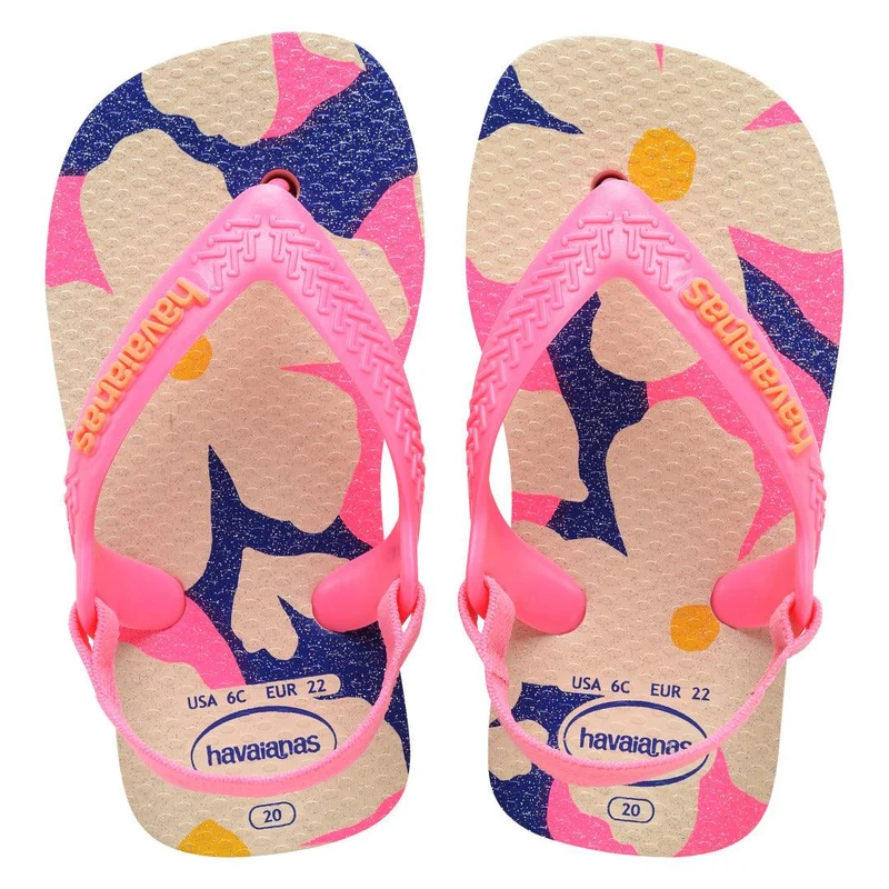 Chinelo Havaianas Baby Mini Me Rosa / 22