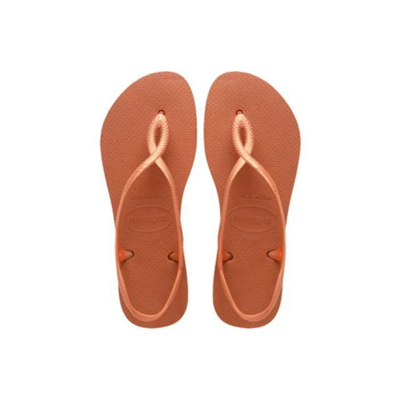Chinelo Havaianas Luna Laranja Cerrado Tam 41-42