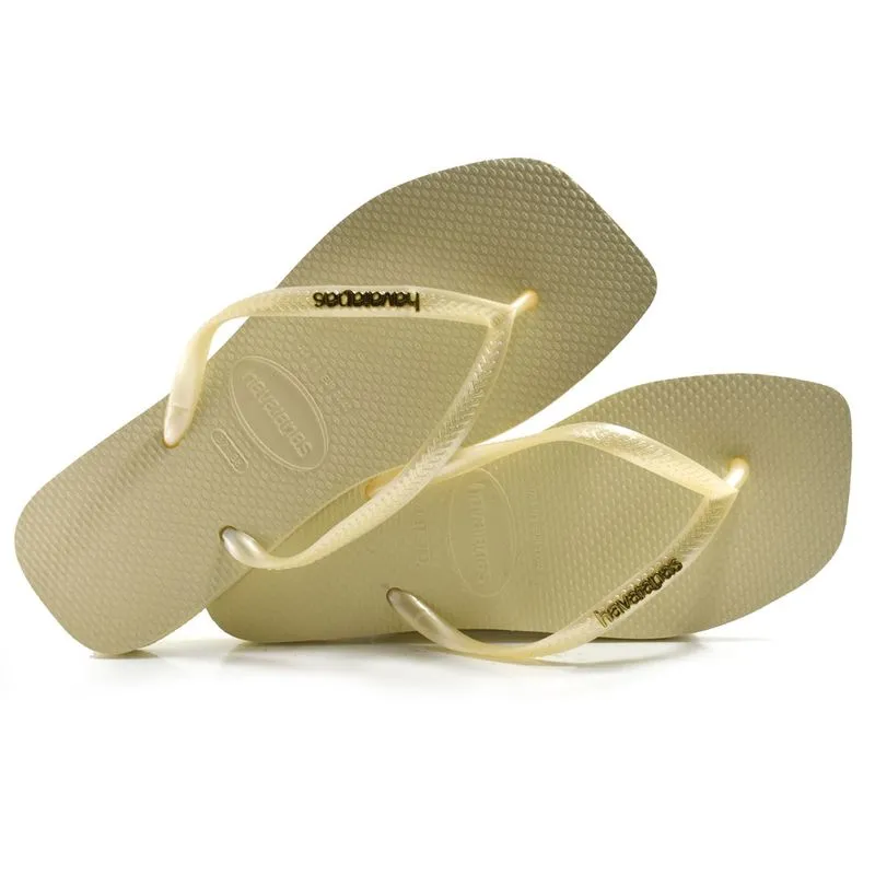 Chinelo Feminino Havaianas Slim Square Amarelo 4148257 37/38