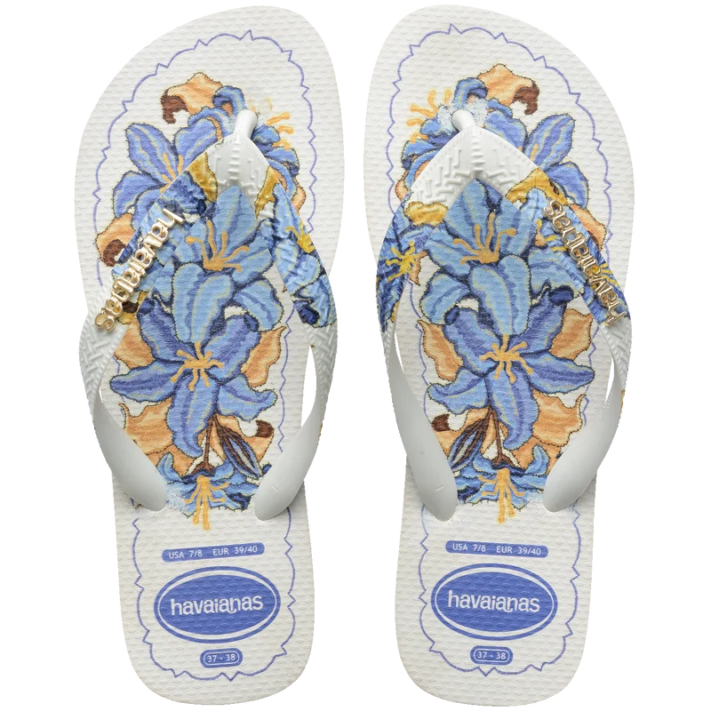 Chinelo Havaianas Top Tropicalia Vibes II Branco / 33/34