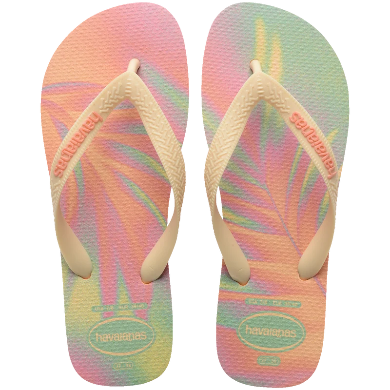 Chinelo Havaianas Top Fashion Pêssego / 31/32