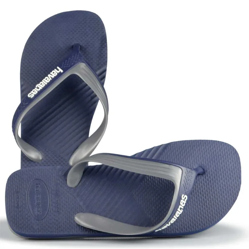 Chinelo Havaianas Masculino 25/26 DUAL 9483 MARINHO/ACO 45/46