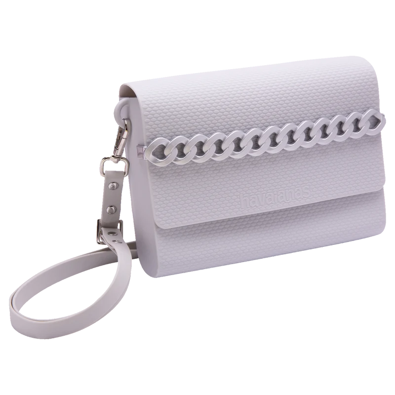 Casual Bag Havaianas Chains Cromado Cinza Gelo / Único