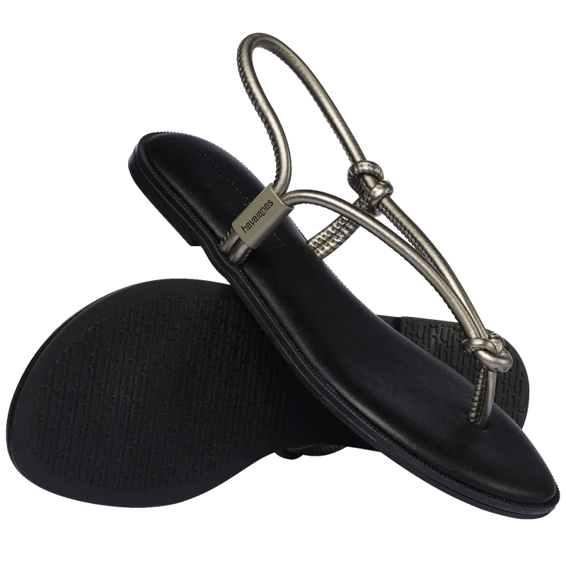 Rasteirinha Havaianas Una Açaí Preto / 40