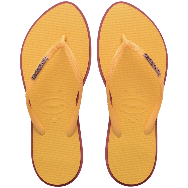 Chinelo Havaianas Slim Point Amaranto / 41/42