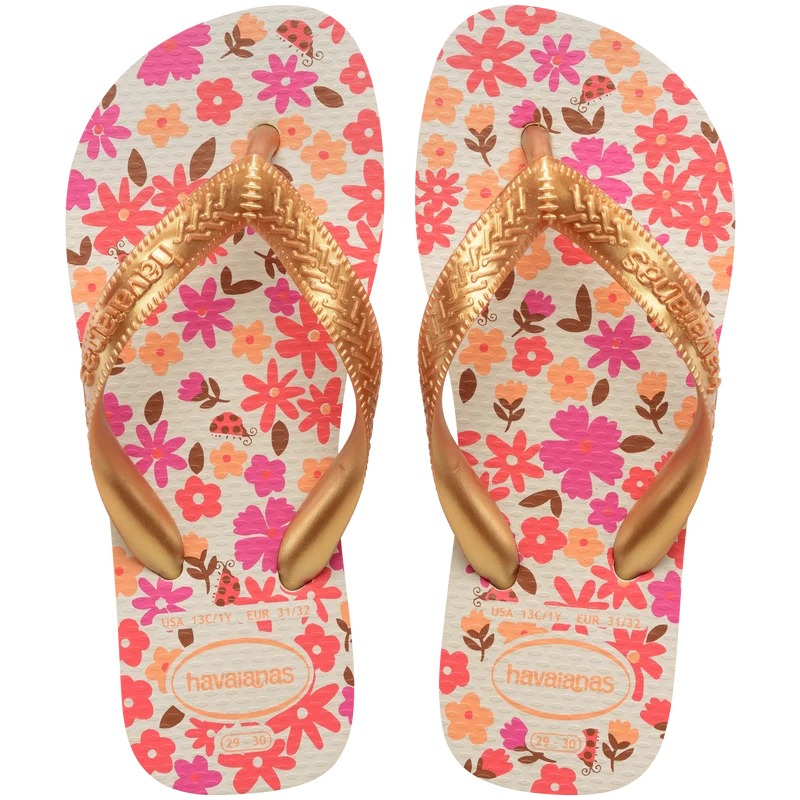 Chinelos Havaianas Kids Flores 1685 / 23