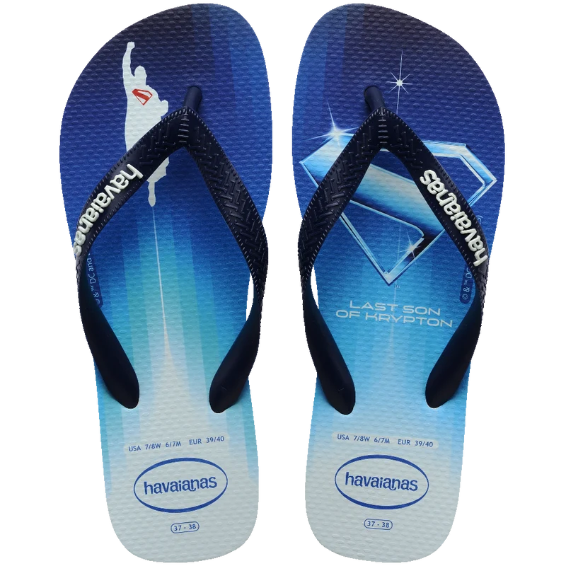 Chinelo Havaianas Top Heróis DC Superman Marinho / 45/46