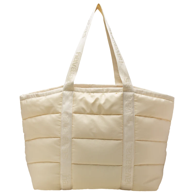 Bolsa de Praia Havaianas Puff Creme / Único - Havaianas