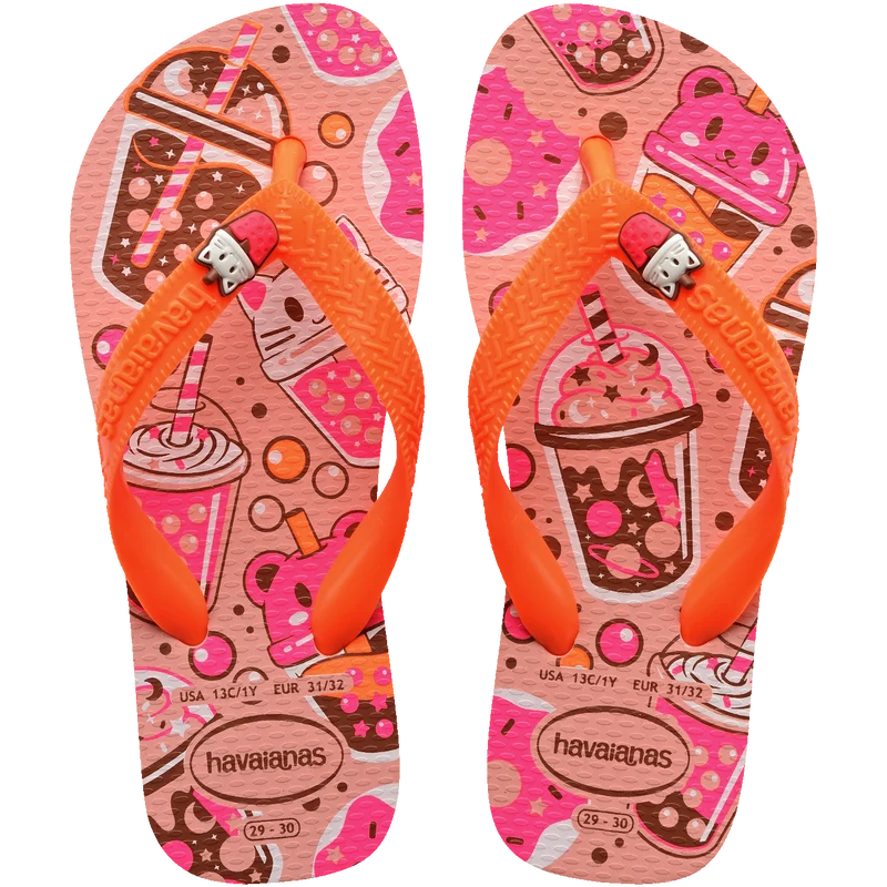 Chinelo Havaianas Infantil Fantasy Blossom / 25/26
