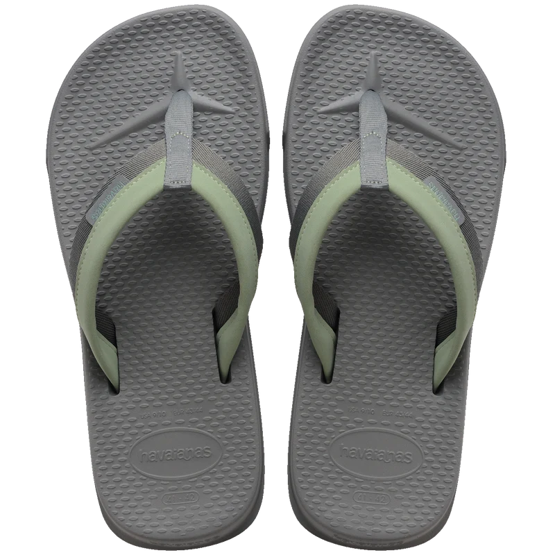 Chinelo Havaianas Track Plus Cinza Aço / 45/46