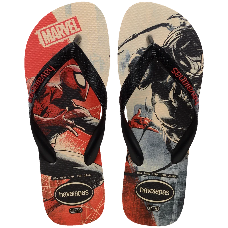 Chinelo Havaianas Top Marvel Classicos Bege Palha / 41/42