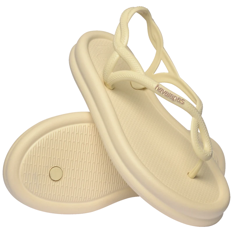 Rasteirinha Havaianas Luna Puffed Buttercream / 35/36 - Havaianas