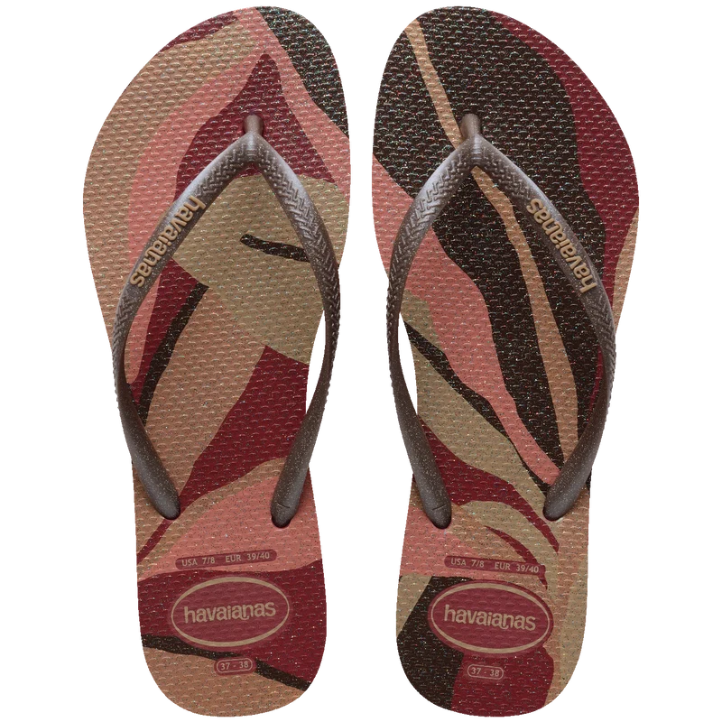 Chinelo Havaianas Slim Palette Glow Amaranto / 41/42 - Havaianas