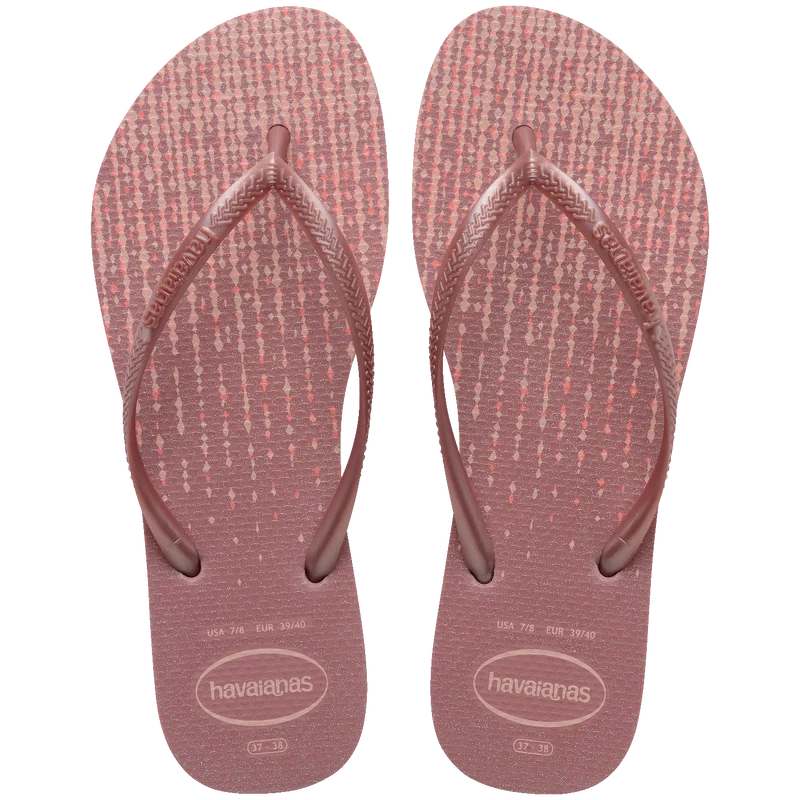 Chinelo Havaianas Slim Gloss ARGILA ROXA / 41/42 - Havaianas