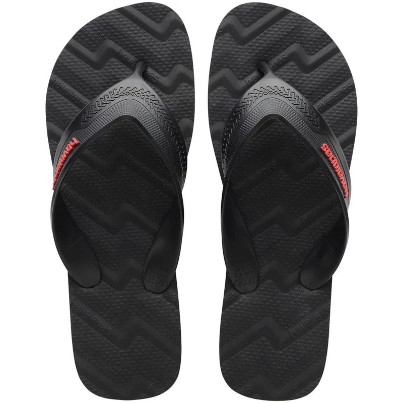 Chinelo Havaianas Track Waves Preto / 35/36