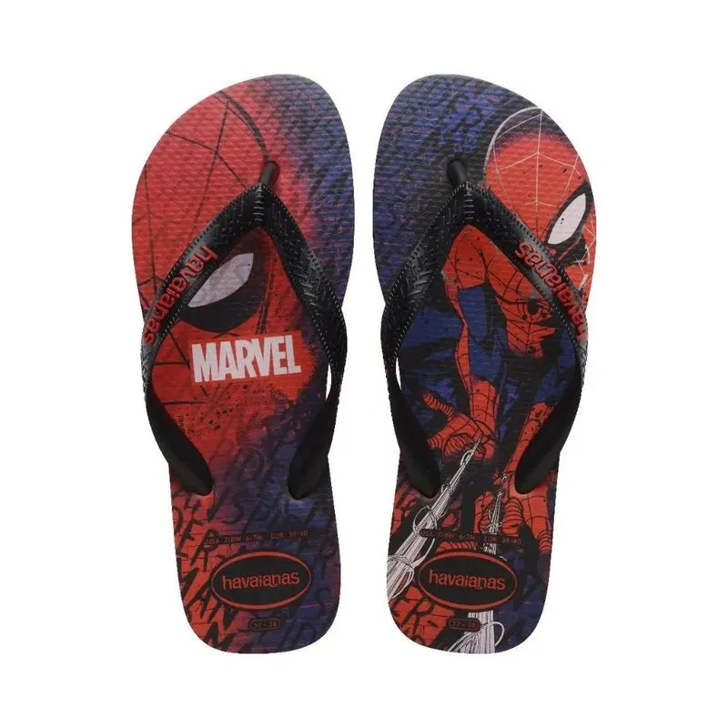 Chinelo Havaianas Marvel Homem Aranha 39/40 - Havaianas