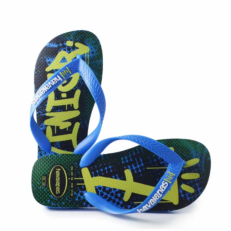 Chinelo Havaianas 25/26 Top Vini Jr 3504 AZUL BRILHANTE 41/42 - Havaianas