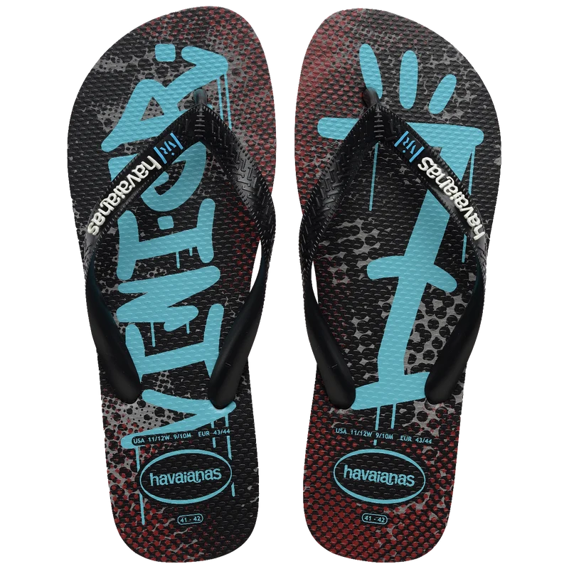 Chinelo Havaianas Top Vini Jr Cinza Aco / 33/34 - Havaianas