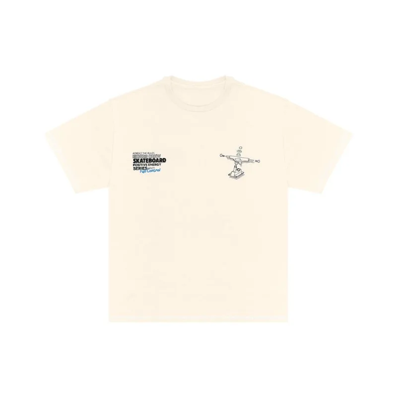 Camiseta Juvenil Masculina Em Meia Malha Minty Bege 14