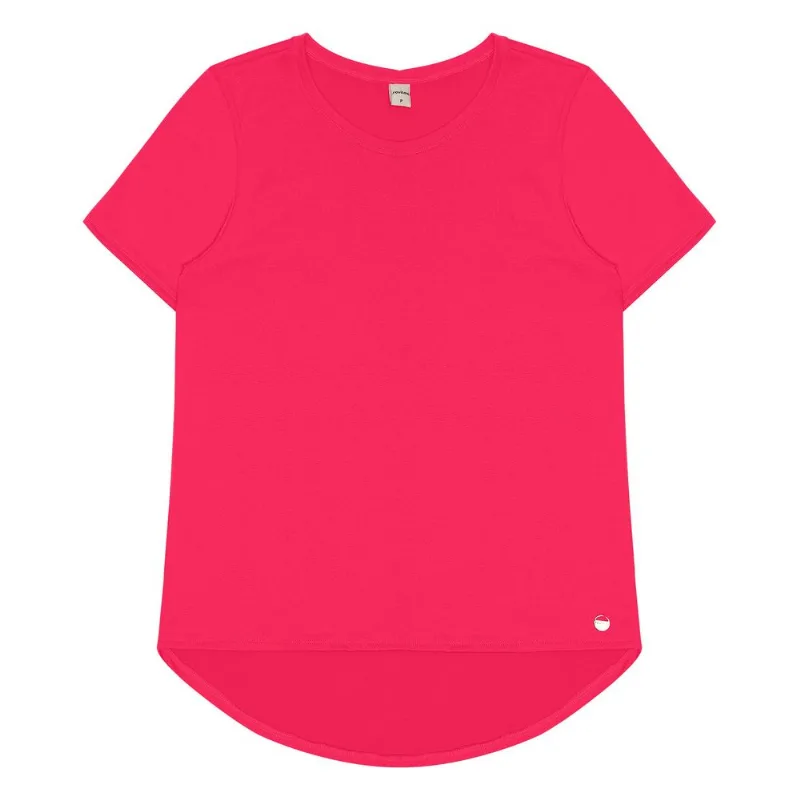Blusa Feminina Malha Delicate Básica Rovitex Rosa Gg