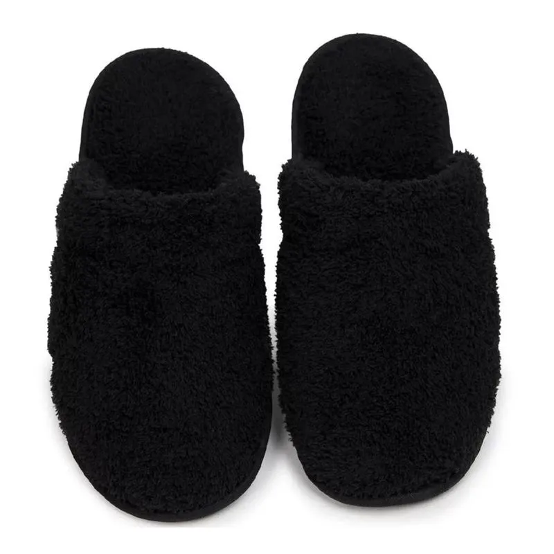 Pantufa Confort Polar Feminino Cotton Day Preto 39/40