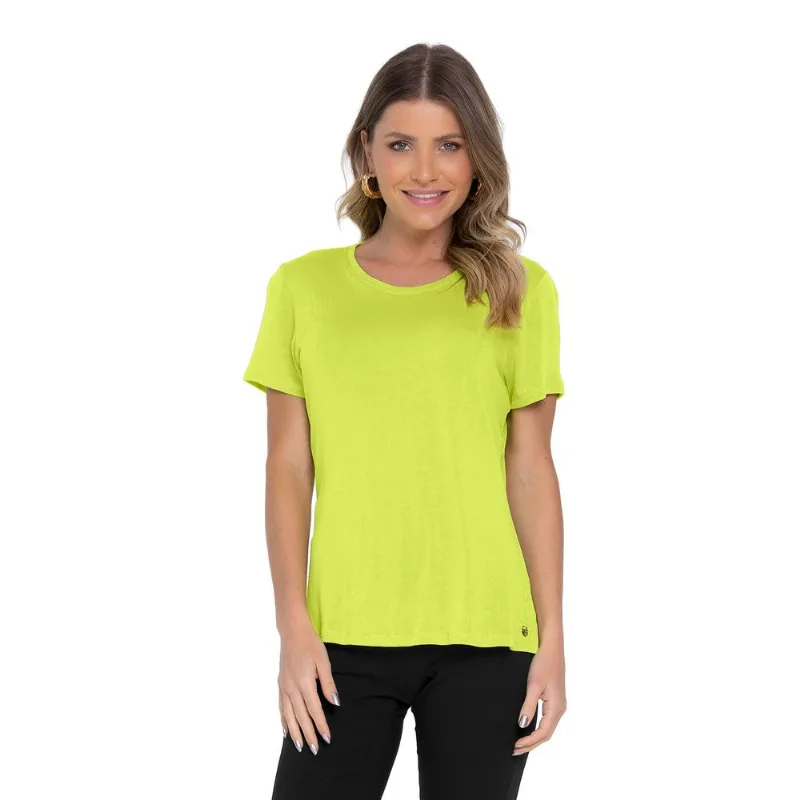 Blusa Feminina Básica Visco Tricot Rovitex Verde M