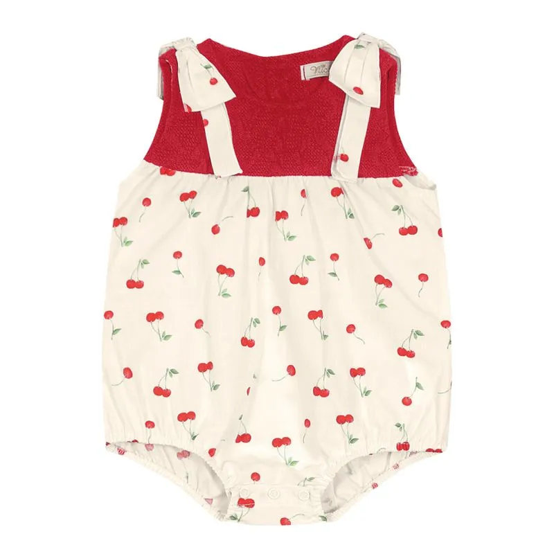 Macaquinho De Cereja Infantil Trick Nick Vermelho P