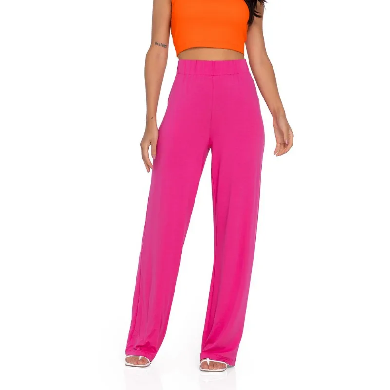 Calça Feminina Molecotton Viscose Rovitex Rosa G