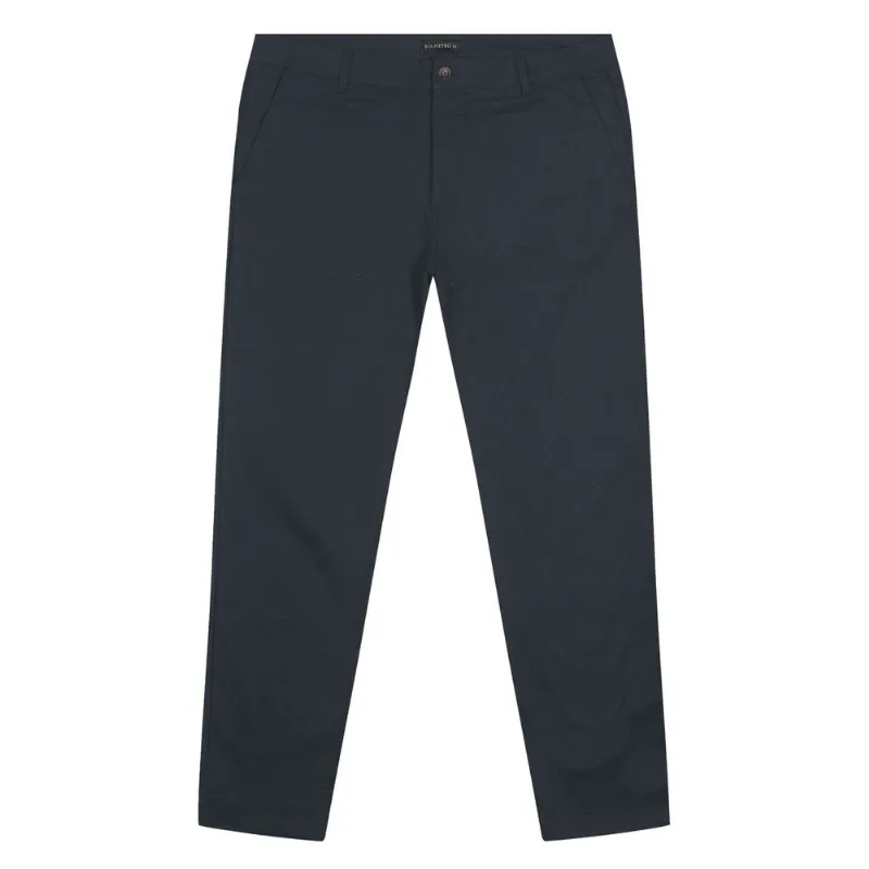 Calça Masculina Plus Size Sarja Twill Diametro Cinza Plus 52
