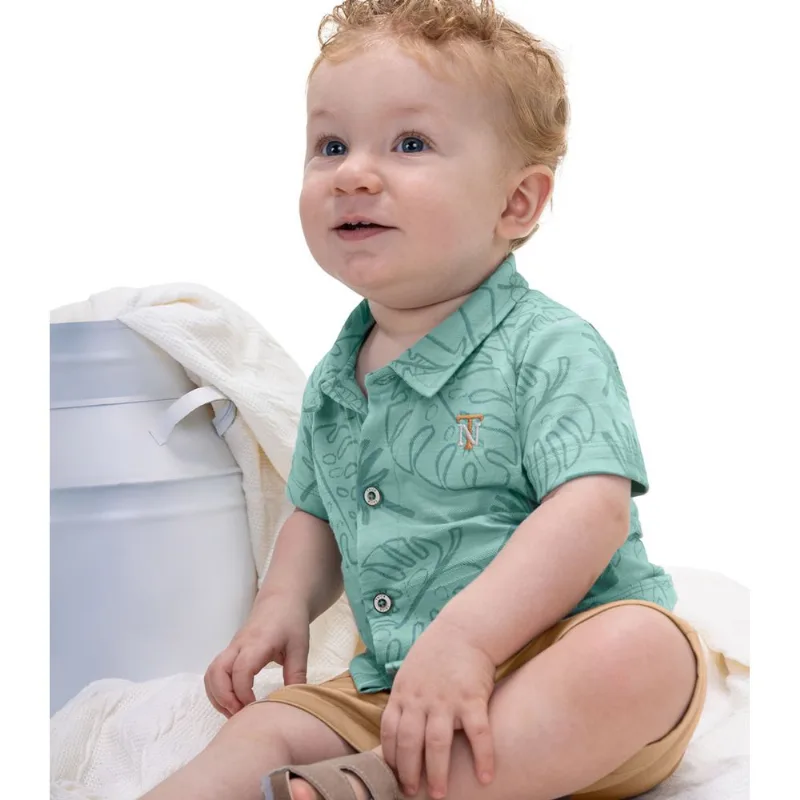 Conjunto Camisa Com Bermuda Trick Nick Verde M