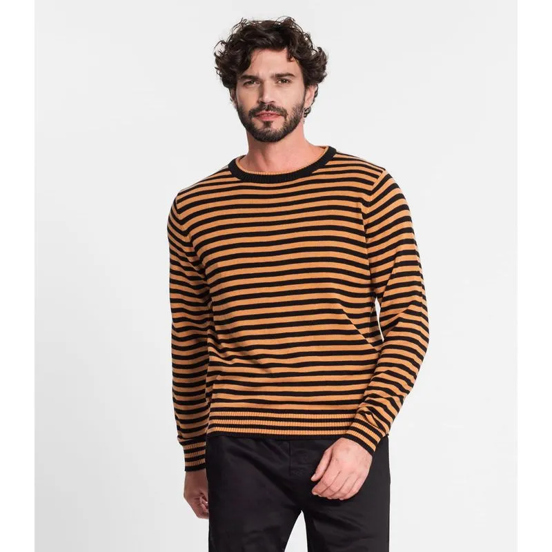 Suéter Masculino Em Tricot Diametro Preto M