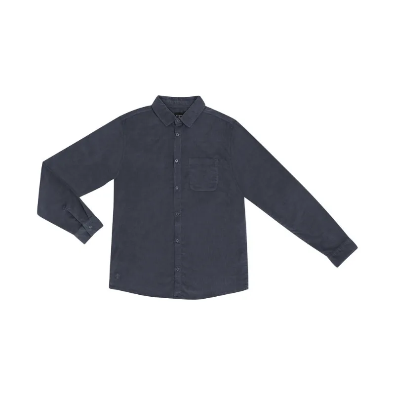 Camisa Masculina Com Bolso Diametro Cinza G