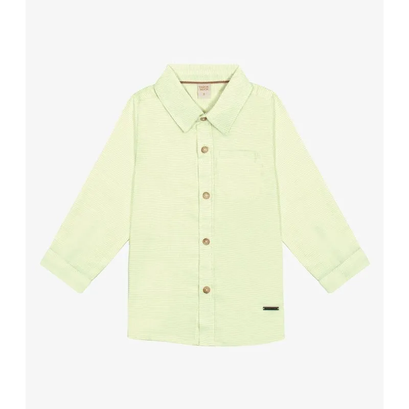 Camisa Infantil Manga Longa Trick Nick Verde 10